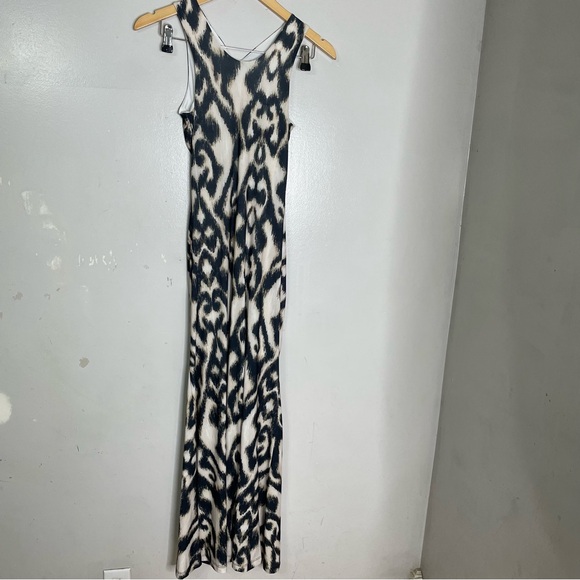 NEW MARIA CHER moreno mich midi dress in ethnic ecru XS - Picture 5 of 10